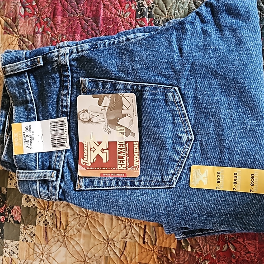 Wrangler Twenty X Relaxed Fit Jeans-7/8x30